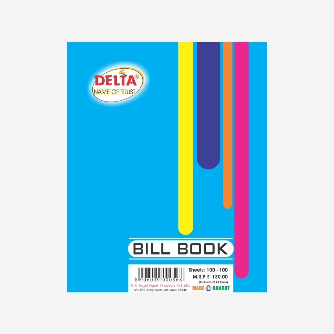 Bill Book 50+50