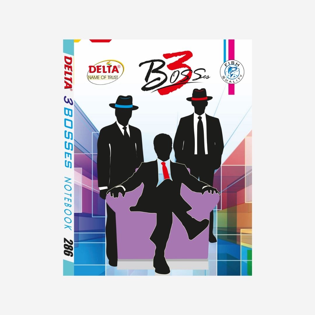A4 Notebook 3 Bosses