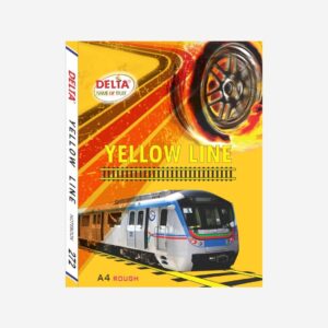 A4 Rough Notebook ( Yellow Line )